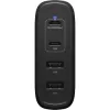 Carregador de parede OTTERBOX 78-81343 100W GaN com 2× USB-C e 2× USB-A