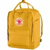 Mochila Fjällräven Kanken Laptop 13 polegadas — mochila casual, Amarelo, 250×160×350 mm, Poliamida/PP/Vinil