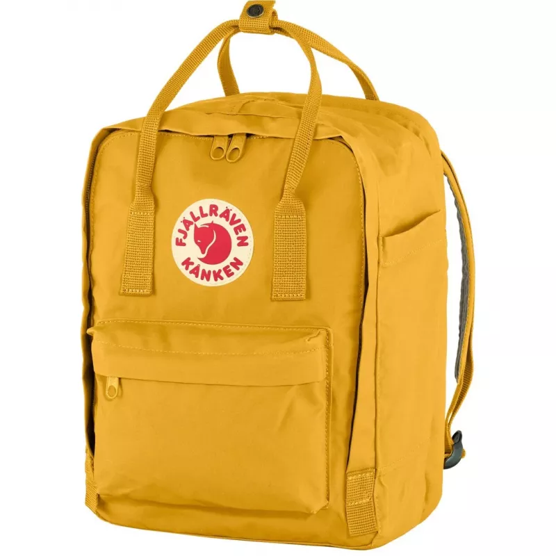 Mochila Fjällräven Kanken Laptop 13 polegadas — mochila casual, Amarelo, 250×160×350 mm, Poliamida/PP/Vinil