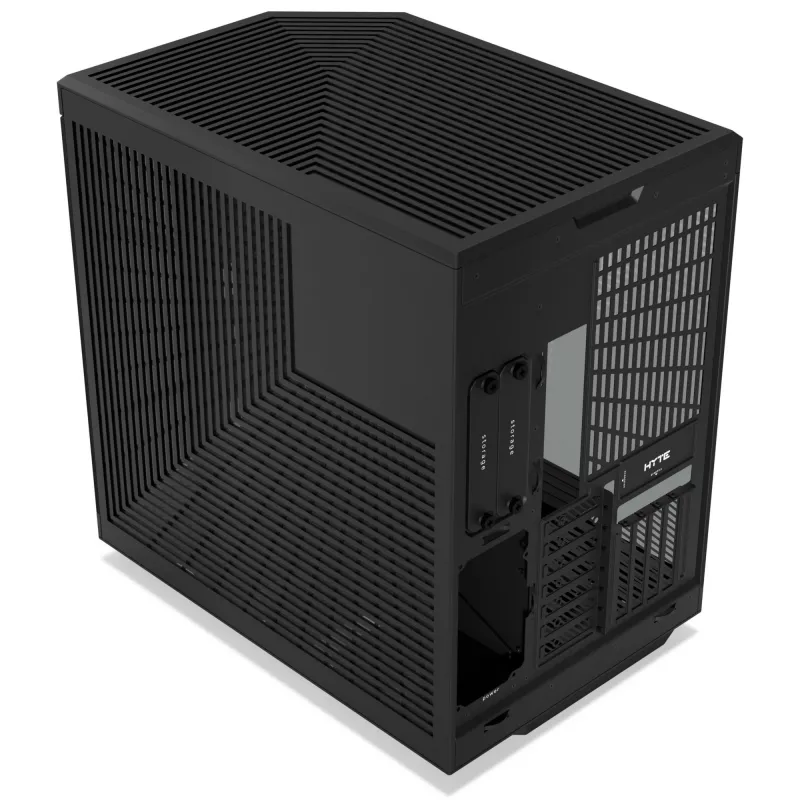 HYTE Y70 CS-HYTE-Y70-B caixa de PC Midi Tower, E-ATX, vidro temperado, Pitch Black
