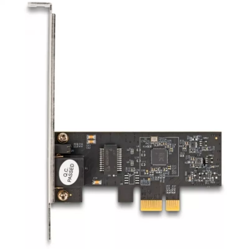 Placa DeLOCK PCI Express x1 81260 1 x RJ45 5 Gigabit LAN RTL8126