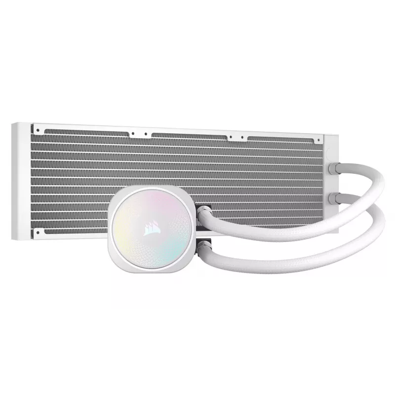 Refrigeração líquida tudo-em-um Corsair NAUTILUS 360 RS ARGB 1700 RPM branco