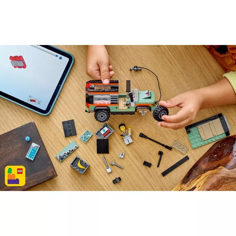LEGO City conjunto de construção SUV todo-o-terreno 4x4 60447 — 221 peças, 1 minifigura, a partir dos 6 anos