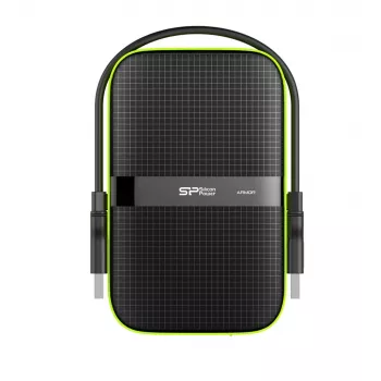 Disco externo Silicon Power Armor A60 2000 GB Preto
