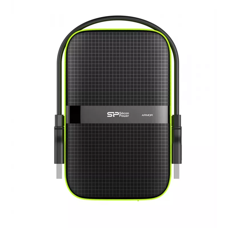 Disco externo Silicon Power Armor A60 2000 GB Preto
