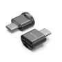 Leitor de cartões Vention CLMH0 USB-C para cartões MicroSD