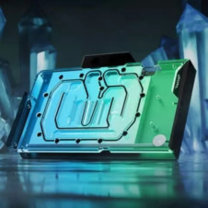 Bloco de água para GPU EKWB EK-Quantum Vector³ Suprim RTX 5090, D-RGB, Backplate - acrílico
