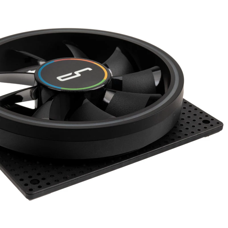 Cryorig Crona S CR-XRS1 ventoinha PWM, ARGB, 120 mm, preta