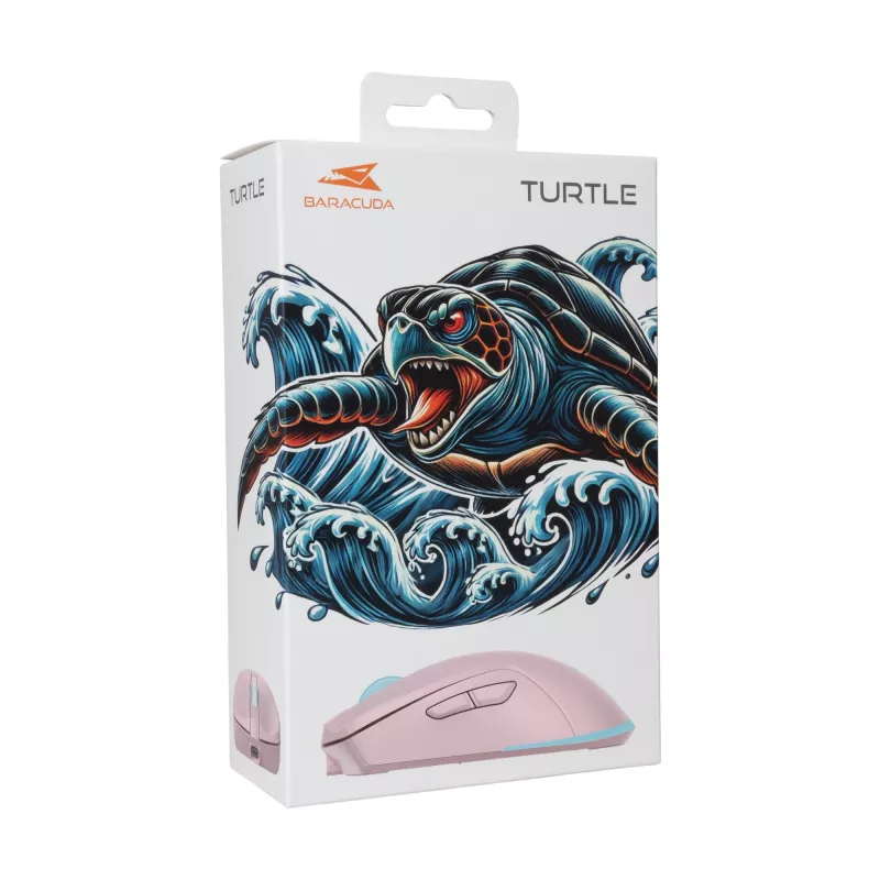 Rato Baracuda BGM-124 Turtle rosa TURTLE-P