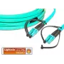 Lightwin LDP-50 LC-LC 8.0 OM3 FD Cabo de fibra ótica 8 m Aqua (LDP-50 LC-LC 8.0 OM3 FD)