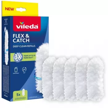 Peças sobresselentes para espanador VILEDA Flex&Catch 177664 - 5 recargas