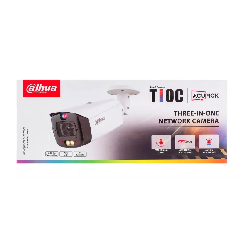Dahua Technology WizSense IPC-HFW3849T1-AS-PV câmara de vigilância IP tipo bullet exterior 3840 x 2160 píxeis montagem em teto/parede