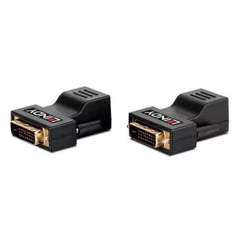 Extensor DVI-D Single Link Cat.6 Lindy 70m, 1920 x 1200 píxeis, Preto