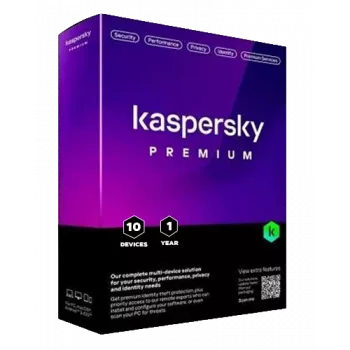 Kaspersky Premium + apoio ao cliente | 10 dispositivos | 1 ano | UE