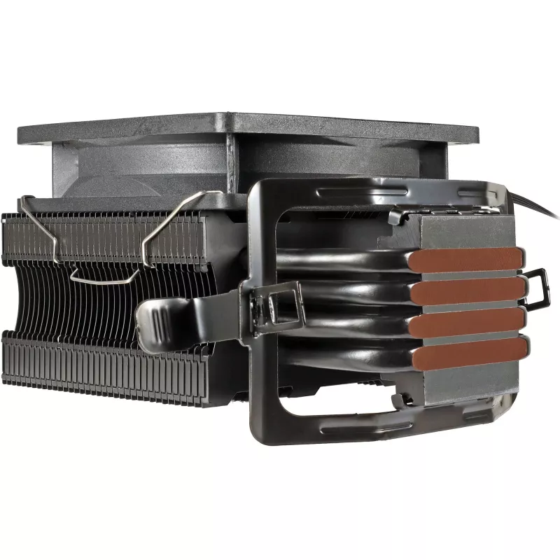 Arrefecedor de Ar INTER-TECH 4P90 Bulk, ventoinha hidráulica de 92 mm, 125 W TDP, compatível com AM5/AM4/AM3 e LGA 1700/1200/115x/775