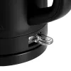 Adler AD 1379b jarro elétrico, 1,7 l, 2200 W, base giratória de 360°, preto