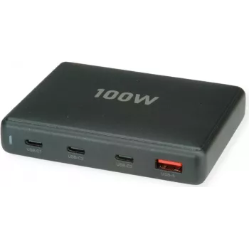 Carregador USB VALUE Smart 3x C+ 1x A PD QC3.0 (19.99.1098)