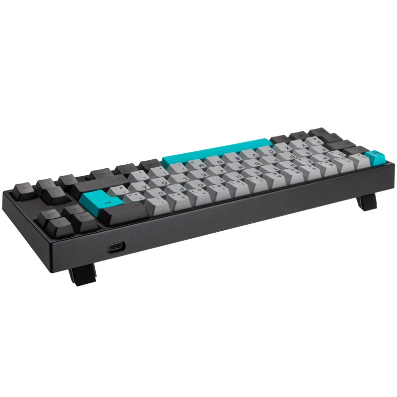 Teclado mecânico Ducky Varmilo Miya69 Pro QWERTZ USB com interruptores Cherry MX Silent Red