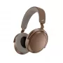 Sennheiser Momentum 4 Wireless auscultadores, sem fios/com fios, cancelamento de ruído adaptativo, modo de transparência, castanho