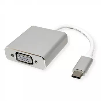 ROTRONIC-SECOMP Roline - Adaptador de vídeo - USB-C macho para adaptador VGA