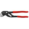 Knipex 86 01 180 chave de tenaz, 180 mm, abertura máx. 40 mm, ajustável em 15 posições, vermelha
