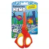 WEDO 73 6001 tesoura de artes para criança, corte reto, 130 mm, vermelho-amarelo