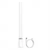 Candeeiro de mesa Baseus Smart Eye Folding Rechargeable branco — candeeiro de mesa LED dobrável, bateria recarregável, braço e cabeça ajustáveis