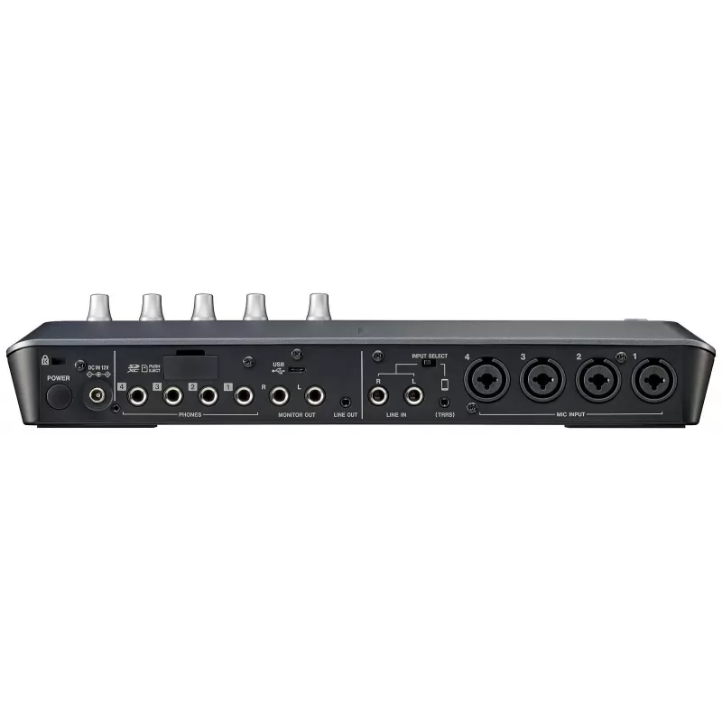 Misturadora Tascam Mixcast 4 – para gravação de podcasts