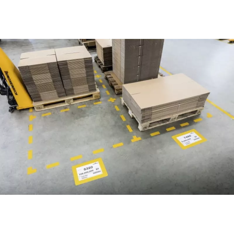 Símbolo autocolante Durable 180804