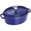 Cocotte de ferro fundido Staub 4,25 L, 29 cm, azul