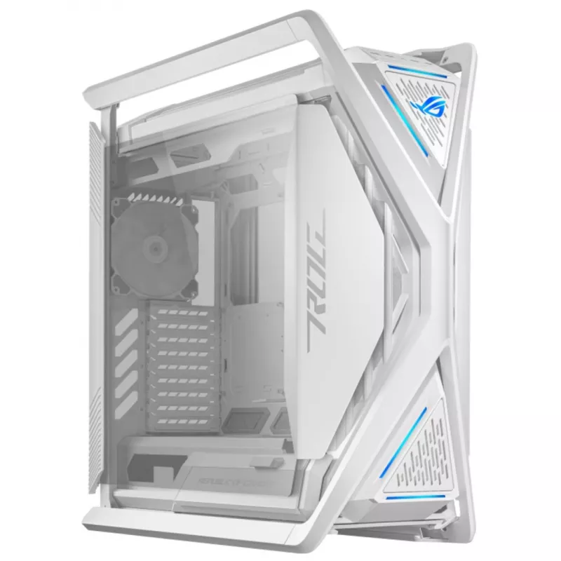 ASUS ROG GR701 Hyperion White, PC, Branco, ATX, EATX, micro ATX, Mini-ITX, Alumínio, Multi, Frontal