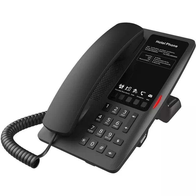 Telefone IP Fanvil H4 preto
