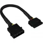 Cabo adaptador de alimentação SATA Sharkoon 15 cm — adaptador para conectores de alimentação SATA