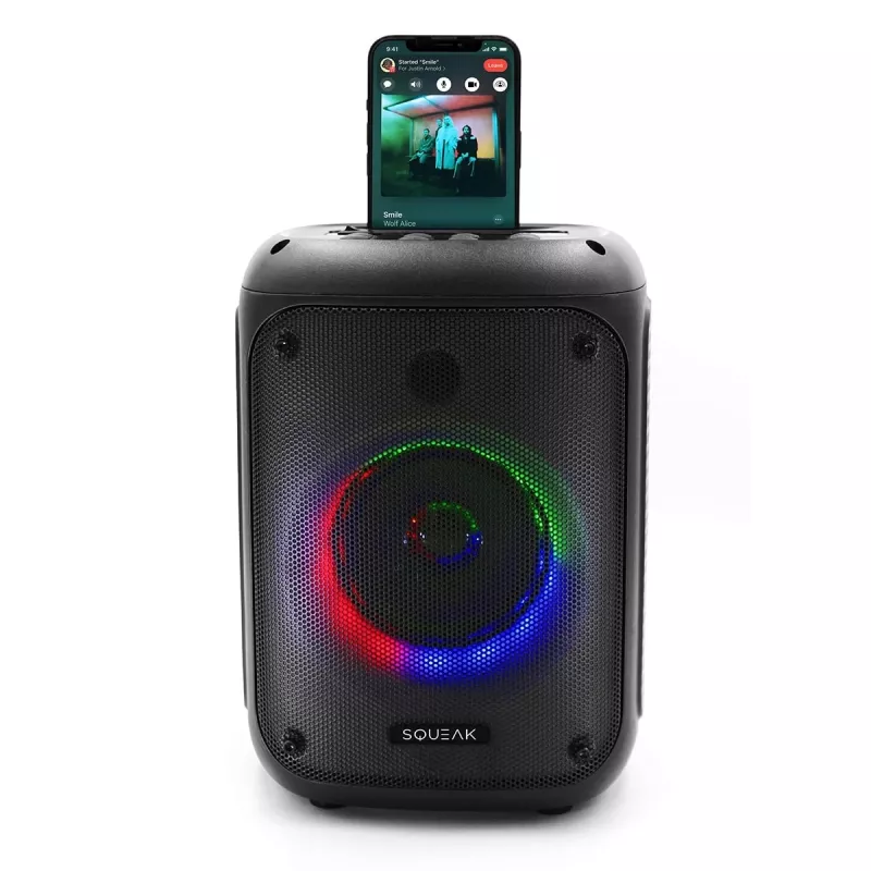 COLUNA DE KARAOKE SQUEAK BEATFLOW BT 5.0 + EDR SQ1005