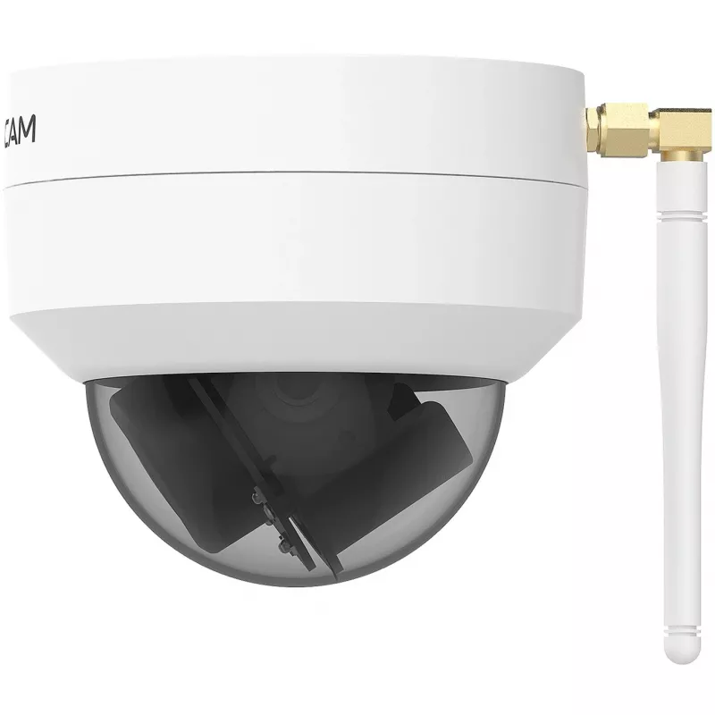 Foscam D4Z câmara de vigilância IP para exterior, 4 MP, 1536p, Wi-Fi AC, LAN, branca