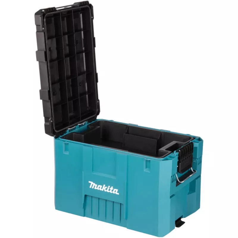 MAKTRAK caixa de ferramentas de extensão XL, caixa de ferramentas azul/preto