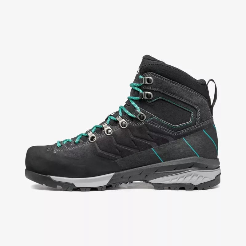 Sapato MESCALITO TRK GTX WOMAN, 38, Dark Anthracite - Tropical Green