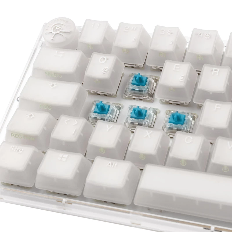 Teclado gaming Ducky One 3 Mini USB branco