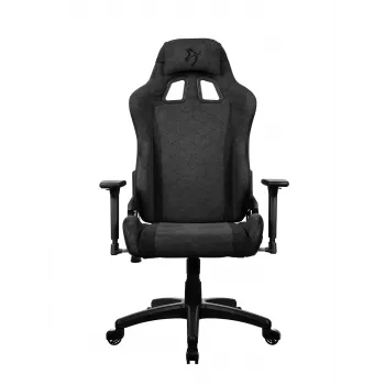 Cadeira gaming para consola Arozzi Avanti Dark cinzenta SoftFabric — assento acolchoado, carga máx. 120 kg