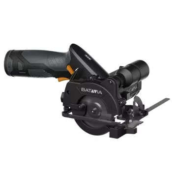 Batavia B.V. | Serra circular manual a bateria 12V 85 mm - Conjunto Fixxpack 2.0 (incl. bateria 2,0 Ah e cabo de carregamento USB-C)