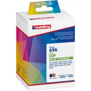 EDDING EDD-696 cartucho de tinta preto ciano magenta amarelo compatível com HP 963XL - Compatível - cartucho de tinta (18-696)