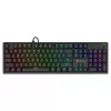 SAVIO STYX Brown teclado mecânico gaming, Outemu Brown, Hot-Swap, RGB, disposição US, tamanho completo, USB, preto