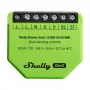 Dimmer de encastrar Shelly Dimmer Gen3 — LED máx. 150W, halogéneo máx. 200W, 220–240V, sem fios, preto/lime