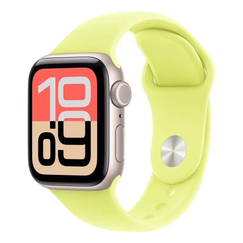Apple MFFT4ZM/A acessórios smart wearable pulseira amarela fluoroelastómero