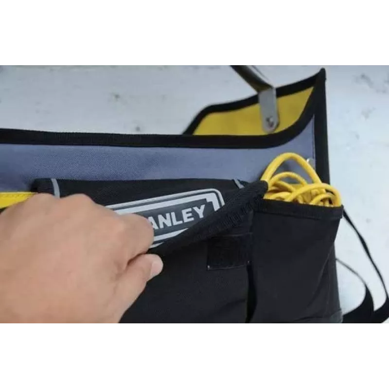 Stanley 1-96-182 caixa para ferramentas, nylon, preto/amarelo