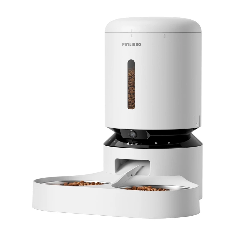 Comedouro Petlibro Granary com câmara e tigela dupla, 5L (branco)