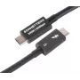 Cabo Thunderbolt Sonnet TCB-TB5-08M, Macho para Macho, 0,8 m, 80 Gbit/s, preto