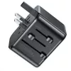Carregador de viagem GaN 35W 4em1 US/AU/EU/UK C-39