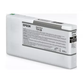 Tinteiro Epson T9138 Preto mate 200 ml – Tinteiro preto mate