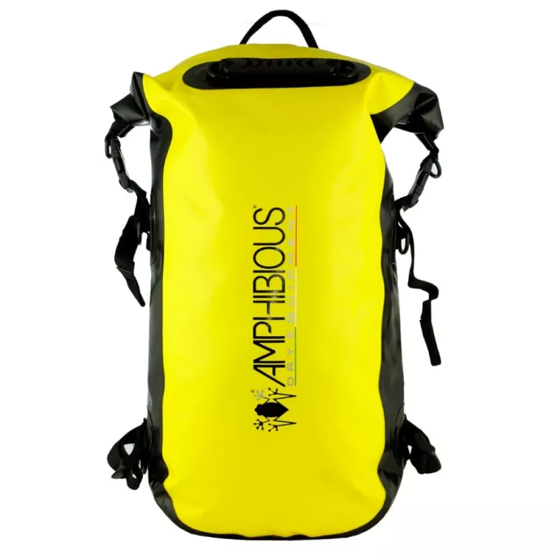 Mochila impermeável anfíbia Kikker 20L amarela P/N: ZSA-5020-04